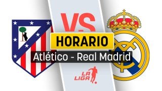 Horario Atlético de Madrid – Real Madrid: dónde ver y a qué hora es el derbi madrileño de Liga.