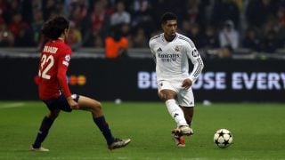 Jude Bellingham en el Lille-Real Madrid. (EFE)