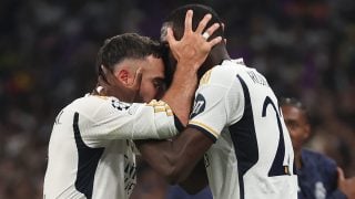 Carvajal y Rüdiger, durante la final de la Champions League. (Getty)