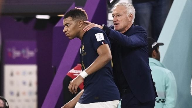 Kylian Mbappé, Didier Deschamps