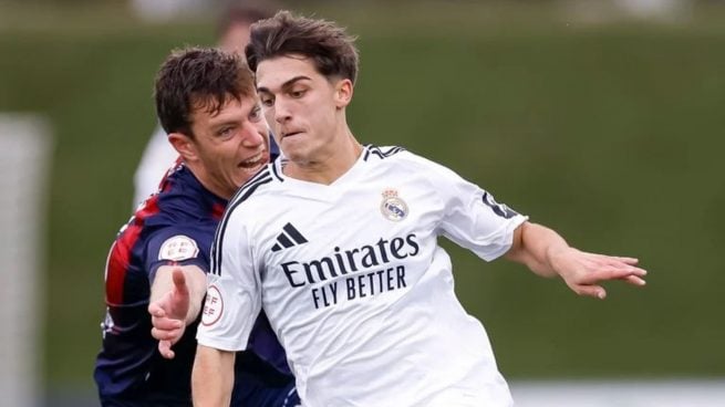 Manuel Ángel con el Real Madrid Castilla. (RealMadrid)