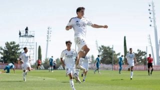 Lorenzo Aguado, con el Real Madrid Castilla. (realmadrid.com)