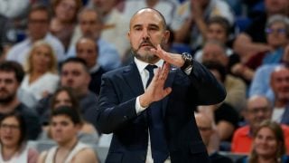 Chus Mateo, entrenador del Real Madrid de baloncesto. (EFE)