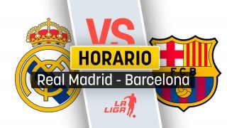 Horario Real Madrid – Barcelona: a qué hora es el Clásico de Liga y dónde ver por TV en directo.