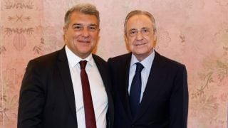 Florentino Pérez y Laporta. (Realmadrid.com)