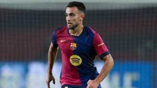 Eric García, durante un partido con el Barcelona esta temporada. (Getty)