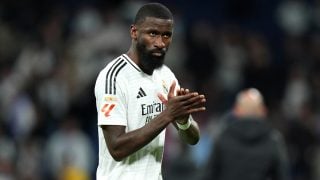 Rudiger, en un partido con el Real Madrid. (Getty)