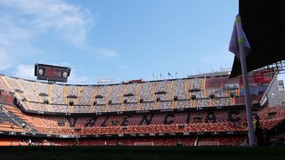 El estadio de Mestalla. (Getty)