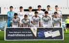 El once titular del Juvenil A contra el Milan. (realmadrid.com)