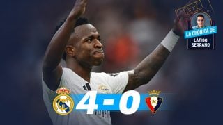 El Real Madrid se impuso por 4-0 a Osasuna.