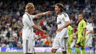 Guti y Sergio Ramos en el Real Madrid, en una imagen de archivo