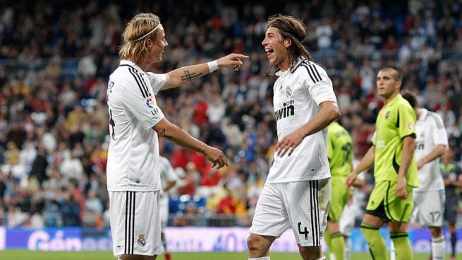 Guti y Sergio Ramos