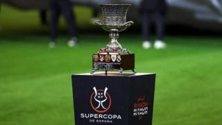 El trofeo de la Supercopa de España. (Europa Press)