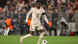 Alphonso Davies, con el Bayern. (Getty)