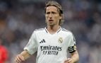 Luka Modric con el Real Madrid. (GETTY)