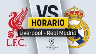 Horario Liverpool – Real Madrid: dónde ver por TV y a qué hora es el partido de la Champions League.