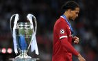 Van Dijk tras la final de Champions League perdida en 2018. (GETTY)