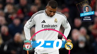 El Real Madrid cayó 2-0 ante el Liverpool.