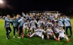 El Juvenil A del Real Madrid tras la victoria en Liverpool. (realmadrid.com)