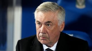 Ancelotti, durante el partido del Real Madrid ante el Leganés. (Getty)