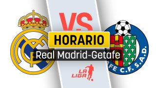 Horario Real Madrid – Getafe: a qué hora es y dónde ver por TV el partido de Liga.