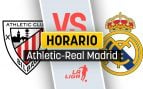 Athletic Real Madrid horario