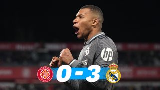 El Real Madrid se impuso 0-3 al Girona.