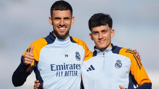 Dani Ceballos y José Reyes. (@DaniCeballos46)