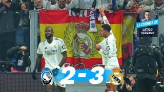 El Real Madrid se impuso 2-3 al Atalanta.