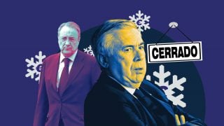 Florentino Pérez y Ancelotti.