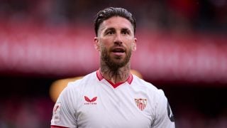 Sergio Ramos, con el Sevilla. (EP)