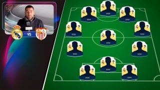 Posible alineación del Real Madrid.