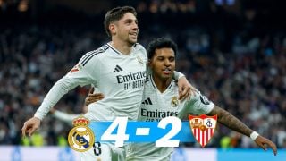 El Real Madrid venció 4-2 al Sevilla.