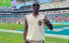 Vinicius en el partido de los Miami Dolphins. (Miami Dolphins)