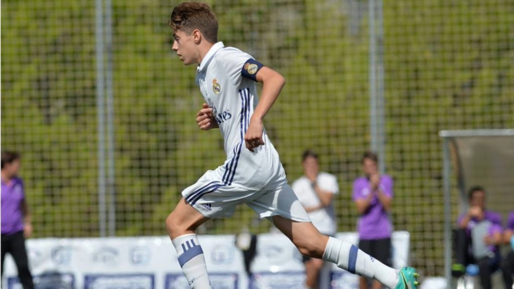 Jaime Calleja con el Real Madrid en 2016. (@jcalleja)