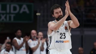 Llull con el Real Madrid. (EFE)