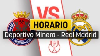 Deportiva Minera – Real Madrid: horario y dónde ver por TV gratis el partido de Copa del Rey.