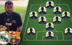 Alineación Real Madrid Barcelona