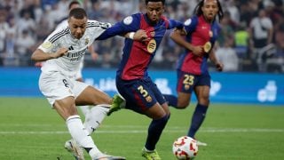 Real Madrid vs Barcelona en vivo online gratis | Resultado y cómo va la Supercopa de España 2025 en directo. (EFE)