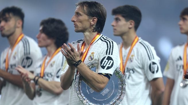 Luka Modric, el capitán del Real MAdrid. (GETTY)