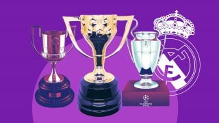 Copa, Liga y Champions.