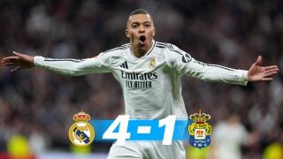 El Real Madrid ganó 4-1 a Las Palmas y ya es líder de la Liga.