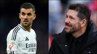 Dani Ceballos y Simeone. (Getty)