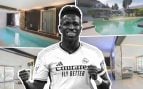 Vinicius se muda al impresionante superchalet de 6 millones de Sergio Ramos y Pilar Rubio en La Moraleja