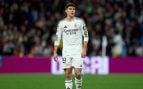 Lorenzo Aguado con el Real Madrid. (GETTY)