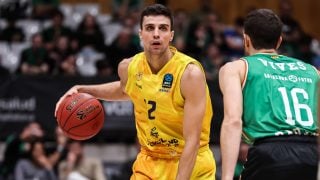 Carlos Alocén, durante un partido con el Gran Canaria. (EP)