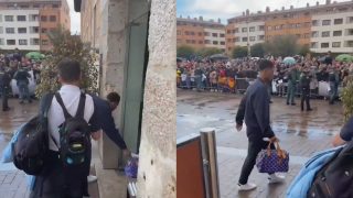 El detallazo de Bellingham con aficionados en Valladolid.