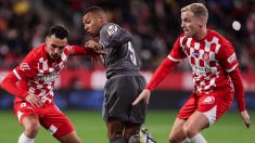 Mbappé contra el Girona. (Europa Press)