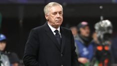 Ancelotti, durante un partido con el Real Madrid. (EFE)