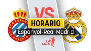 Espanyol – Real Madrid: a qué hora es y dónde ver por televisión y online el partido de Liga.